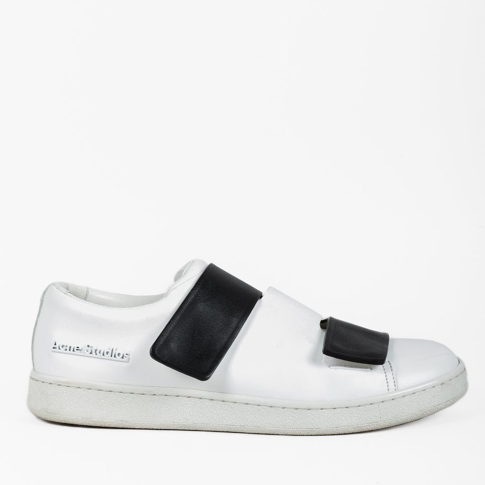 Acne Studios Black and White Triple Lo Yin Yang Sneakers